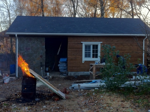 Баня из газобетона Баня из газобетона