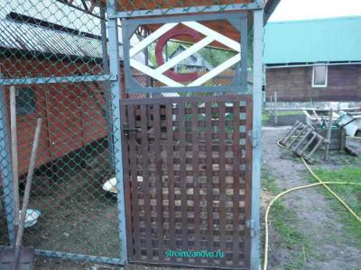  
Деревянная калитка со спартаковским ромбом своими руками