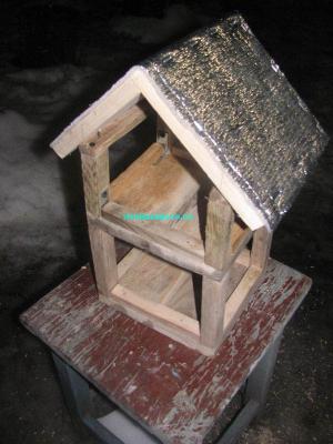 Кормушка для птиц своими руками
Кормушка для птиц своими руками