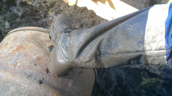 Продолжаем строительство бани весной