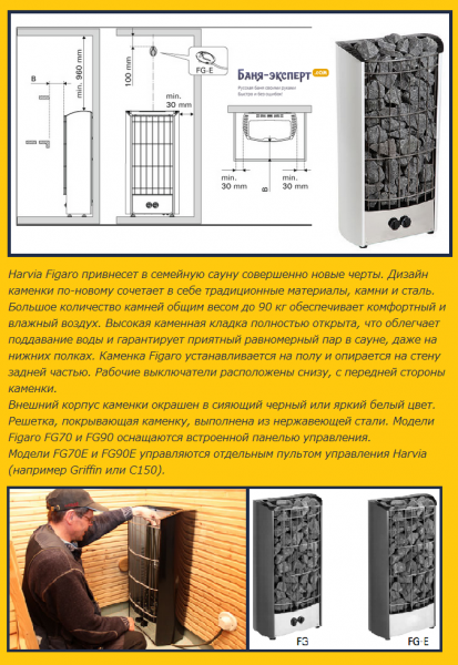 Печь для бани Harvia