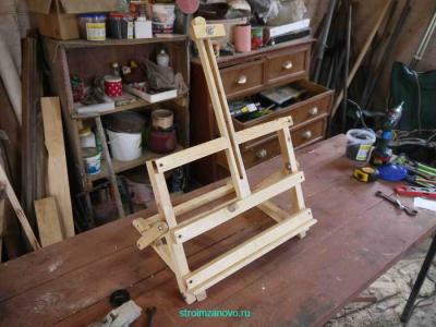  
Мольберт своими руками