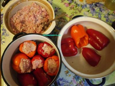  
Рецепт фаршированного перца