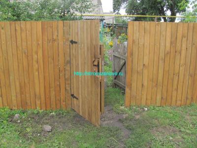  
Как сделать калитку