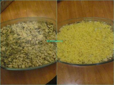  
Рецепт жульена с курицей и грибами