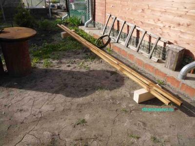  
Забор на даче своими руками