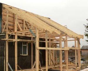 Самостоятельное возведение веранды