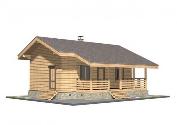 Красивые бани из бруса проекты