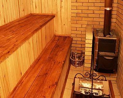 Полок в баню — чертежи