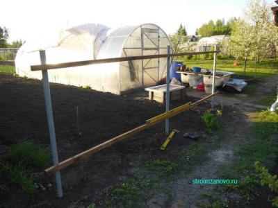  
Забор на даче своими руками