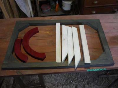  
Деревянная калитка со спартаковским ромбом своими руками