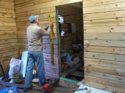  
Окосячка двери