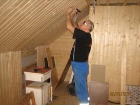 Проекты деревянных бань с мансардой