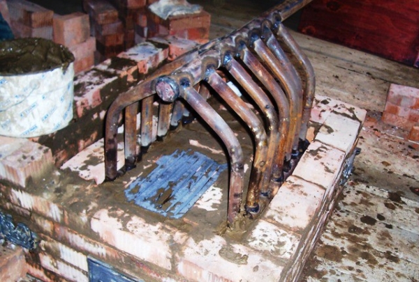 Как сделать печь со встроенным котлом