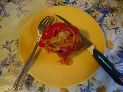  
Рецепт фаршированного перца