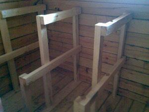 Полок для бани своими руками чертежи