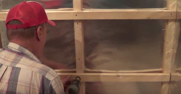 Обшивка бани внутри вагонкой