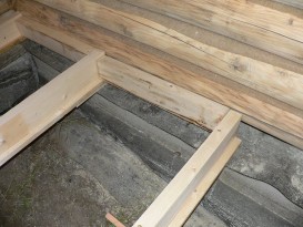 Пол в бане своими руками — пошаговое руководство Пол в бане своими руками — пошаговое руководство