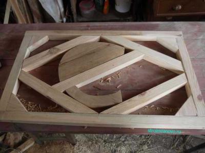  
Деревянная калитка со спартаковским ромбом своими руками