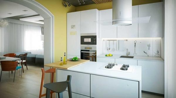 Интерьер кухни в таунхаусе (25+ фото): идеи, стили, рекомендации дизайнеров