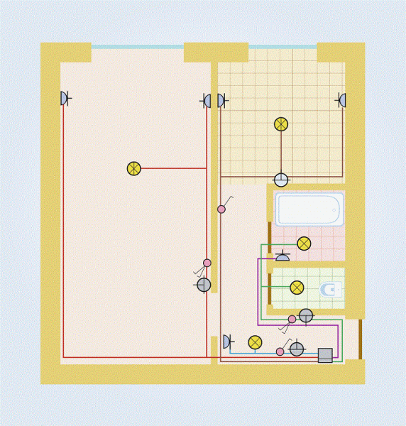 Как правильно делать электрику в квартире: от схемы до монтажа