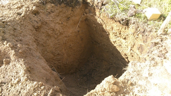 Продолжаем строительство бани весной