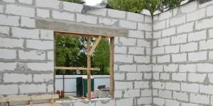 Одноэтажные бани с верандой