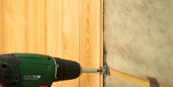 Перегородка в бане между парилкой и мойкой