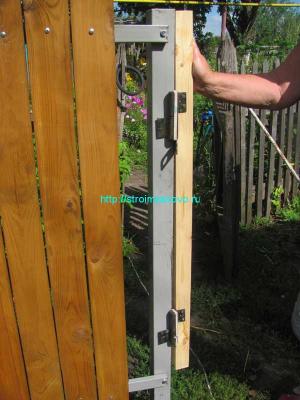  
Как сделать калитку