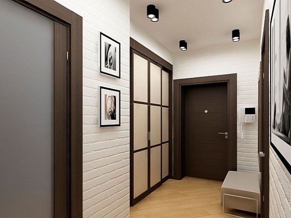 Дизайн стен в прихожей: выбираем декор, цвет и вид