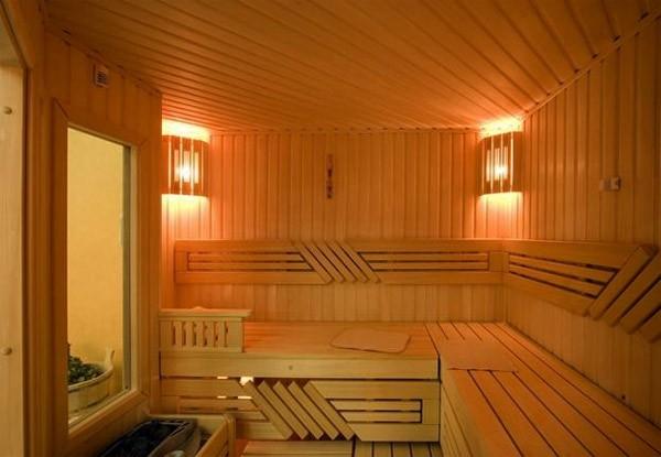 Обшивка бани внутри вагонкой