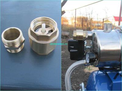  
Подключение насосной станции