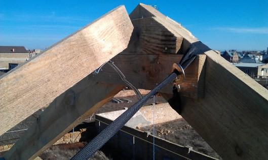 Одноэтажные бани с верандой