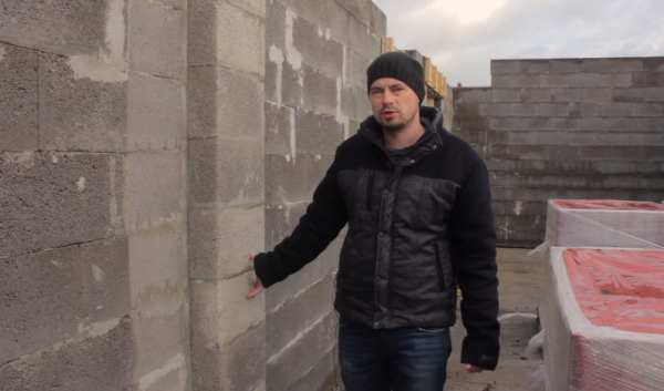 Как построить баню из керамзитных блоков