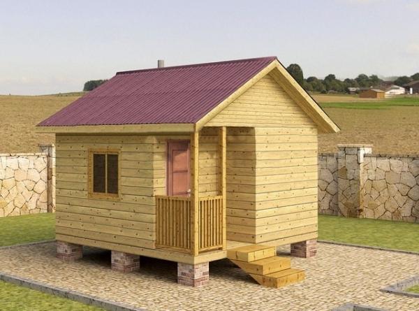 Красивые бани из бруса проекты