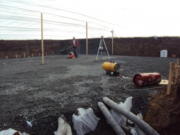 Как правильно залить фундамент зимой