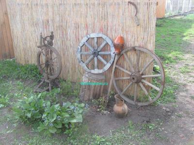 Деревянное колесо
Деревянное колесо