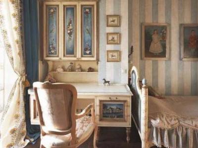  
Спальня в деревенском стиле