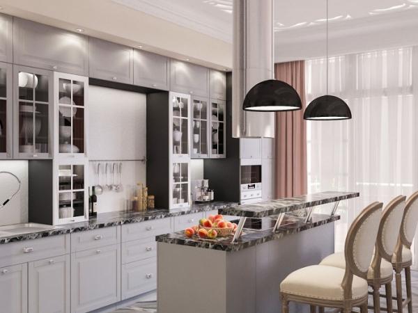 Интерьер кухни в таунхаусе (25+ фото): идеи, стили, рекомендации дизайнеров