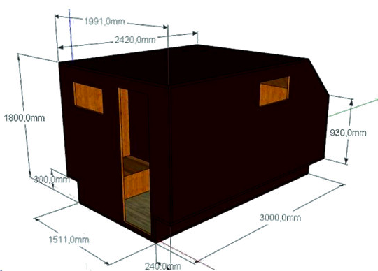 Перевозные мобильные бани