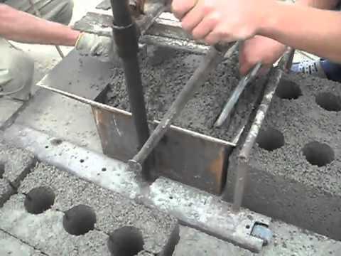 Как сделать шлакоблоки своими руками