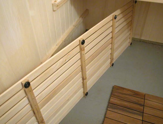 Пол в бане своими руками — пошаговое руководство Пол в бане своими руками — пошаговое руководство