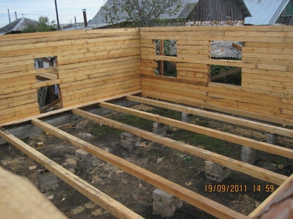 Пол в бане своими руками — пошаговое руководство Пол в бане своими руками — пошаговое руководство