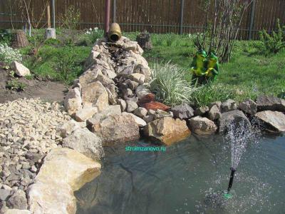  
Пруд на участке как важный элемент ландшафтного дизайна