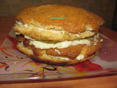  
Торт Чёрный принц