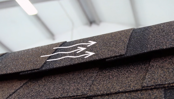 Покрытие крыши мягкой кровлей