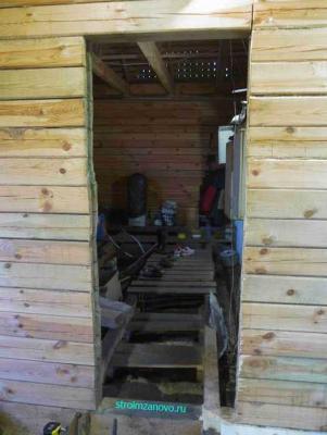  
Окосячка двери