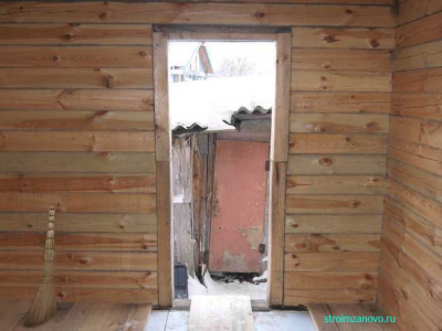  
Окосячка дверного проёма