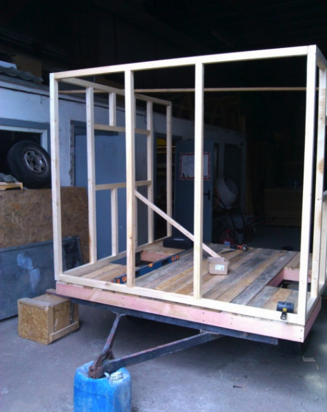 Перевозные мобильные бани