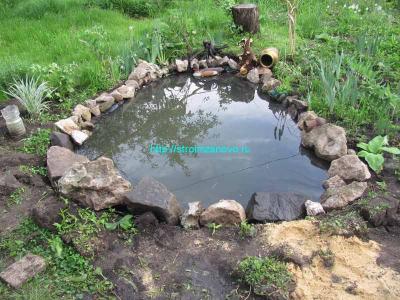  
Как сделать пруд на даче